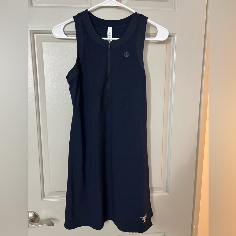 Lululemon Athletica Navy Sleeveless Mini Dress